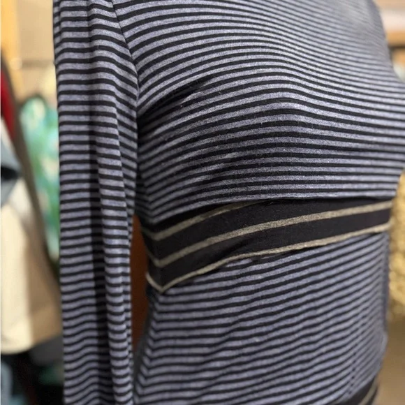 Anthropology soft Large Blue Ruched NWT Baily 44 Bodycon Dress stretchy - Picture 8 of 14